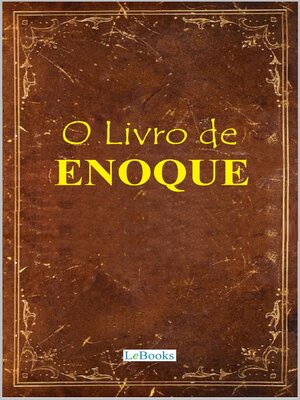 cover image of O Livro de Enoque